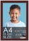 A4 Frame Brown Mahogany Finish Wood 8.25x11.75 Frame - Wood A4 Picture Frame, UV Acrylic